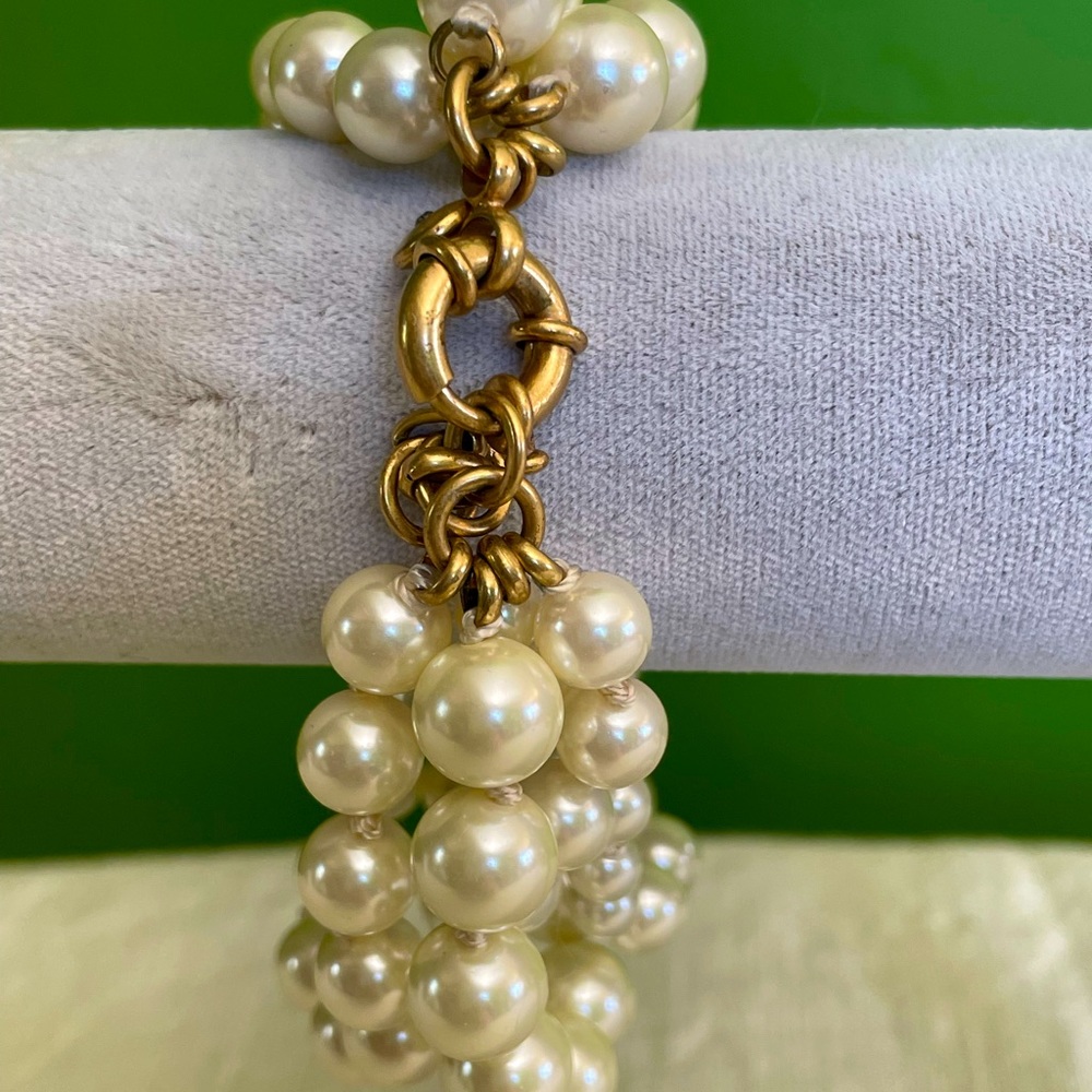 J. Crew 4 Strand Pearl Bracelet - Picture 2 of 4
